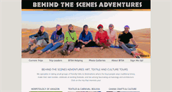 Desktop Screenshot of btsadventures.com